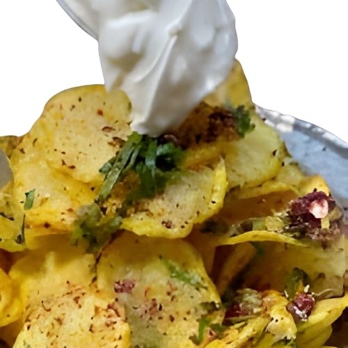 Kaşık Patates Cips w Sarımsak